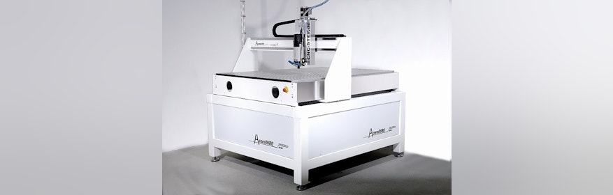 Industrie Fräsmaschine AceroDURO. Erhältlich mit Verfahrwegen von 500x200 mm bis 2000x1000 mm.