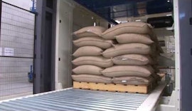 ACO Moisture Measurement in Copal C2 Bags Handling Line - Coffee Beans 