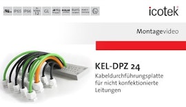 Robuste Kabeldurchführung KEL-DPZ 24 mit Schutzart IP66 - spart Zeit, Platz und Kosten!