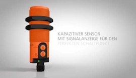Kapazitiver Sensor mit Signalanzeige für den perfekten Schaltpunkt 